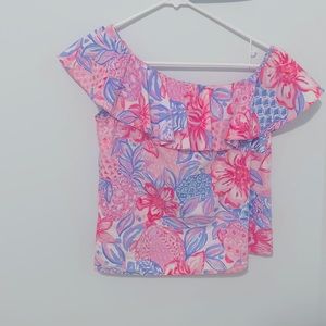 Lilly Pulitzer BNWT one shoulder top
